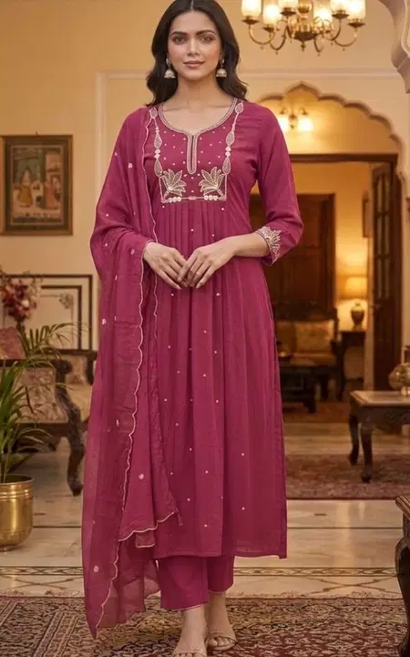 Madhuri By Vitara Mal Cotton Size Combo Kurtis Set Exporters In India
